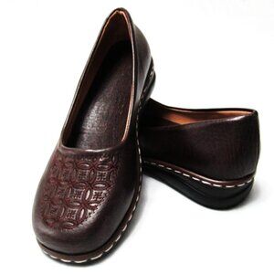 Shoes Wedge Flats Brown NEW